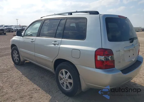 2005 Toyota Highlander V6 from USA, damaged, VIN JTEGP21A850057384